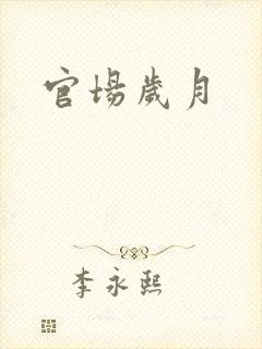 官场岁月封面