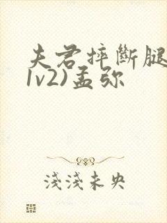 夫君摔断腿后(1v2)孟弥