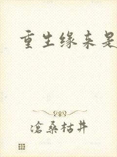 重生缘来是你