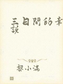 三日间的幸福小说