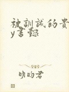 被训诫的贵妃by书懿