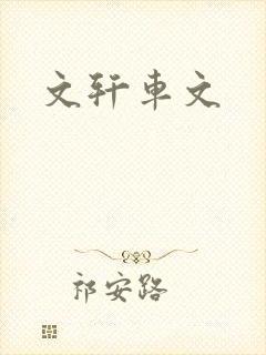 文轩车文