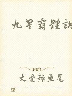 九星霸体诀小说