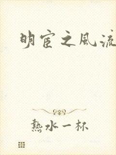 明宦之风流无边