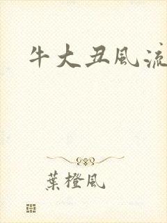 牛大丑风流记
