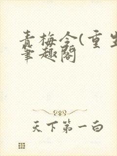 青梅令(重生)笔趣阁