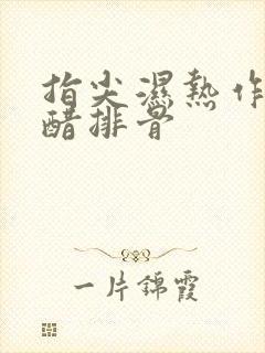 指尖湿热作者糖醋排骨