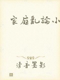 家庭乱论小说
