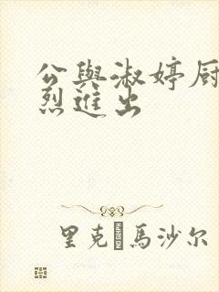 公与淑婷厨房猛烈进出