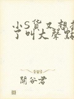 小S货又想挨C了叫大声点小封面