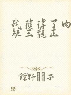 我获得了肉禽系统三观正