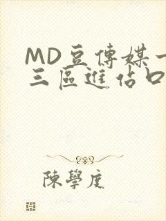 MD豆传媒一二三区进站口