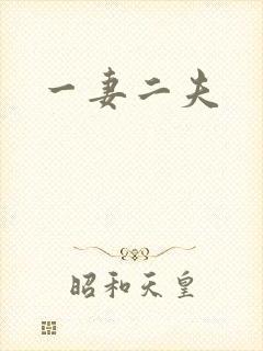 一妻二夫