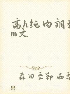 高h纯肉调教sm文