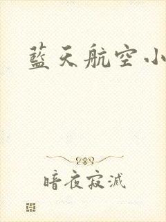蓝天航空小说