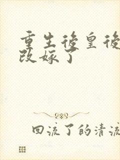 重生后皇后娘娘改嫁了封面