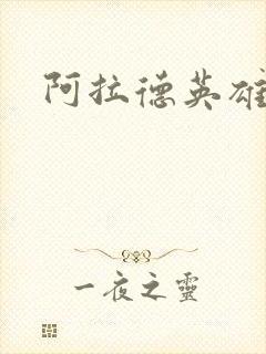 阿拉德英雄传封面