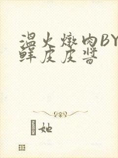 温火炖肉BY海鲜皮皮酱