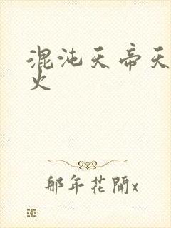 混沌天帝天地大火封面