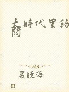 大时代里的小军阀