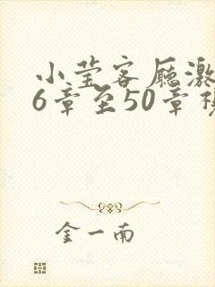 小莹客厅激情46章至50章视