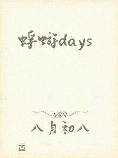 蜉蝣days