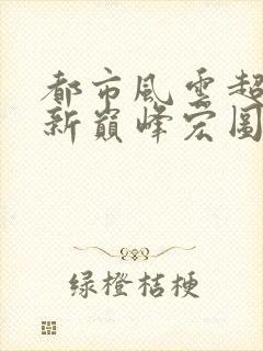 都市风云超前更新巅峰宏图