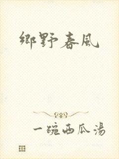 乡野春风封面