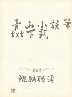 青山小说笔趣阁txt下载