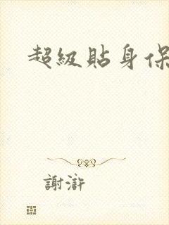 超级贴身保镖封面