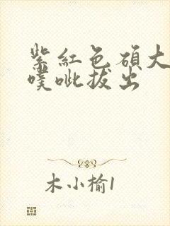 紫红色硕大噗呲噗呲拔出