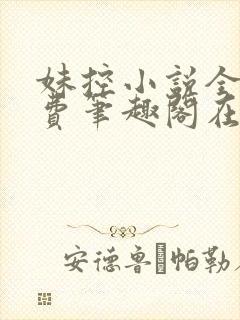 妹控小说全文免费笔趣阁在线阅读