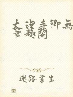 大理寺卿无删改笔趣阁封面