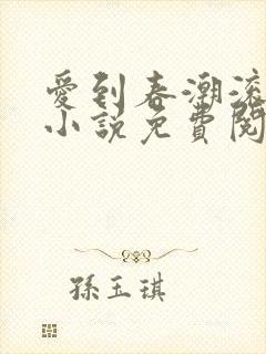 爱到春潮滚滚来小说免费阅读封面