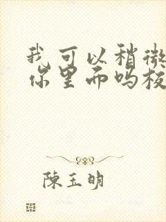 我可以稍微放进你里面吗校园版封面