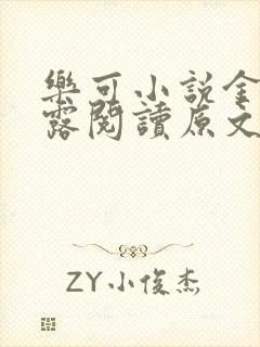 乐可小说金银花露阅读原文封面