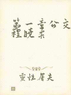 第一章公交激战程晓柔