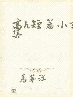 高h短篇小说合集封面