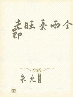 老旺秦雨全部章节