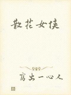 散花女侠封面