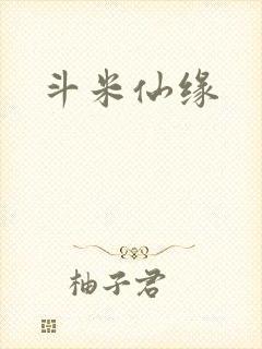 斗米仙缘封面