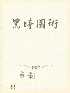 黑暗国术封面