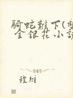 骑蛇难下(双) 金银花小说封面