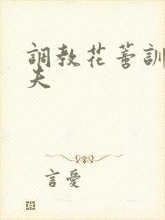 调教花蒂训诫从夫