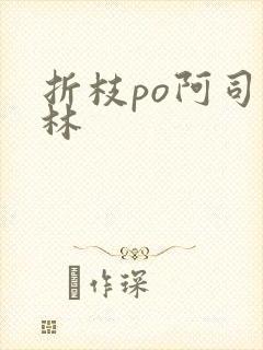 折枝po阿司匹林封面