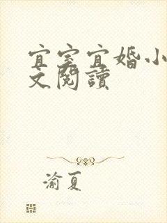 宜室宜婚小说全文阅读封面