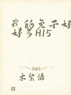 我的兔子好软水好多H15