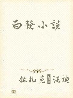 白发小说封面