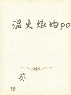 温火炖肉pop封面