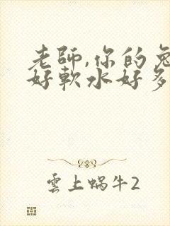 老师,你的兔子好软水好多